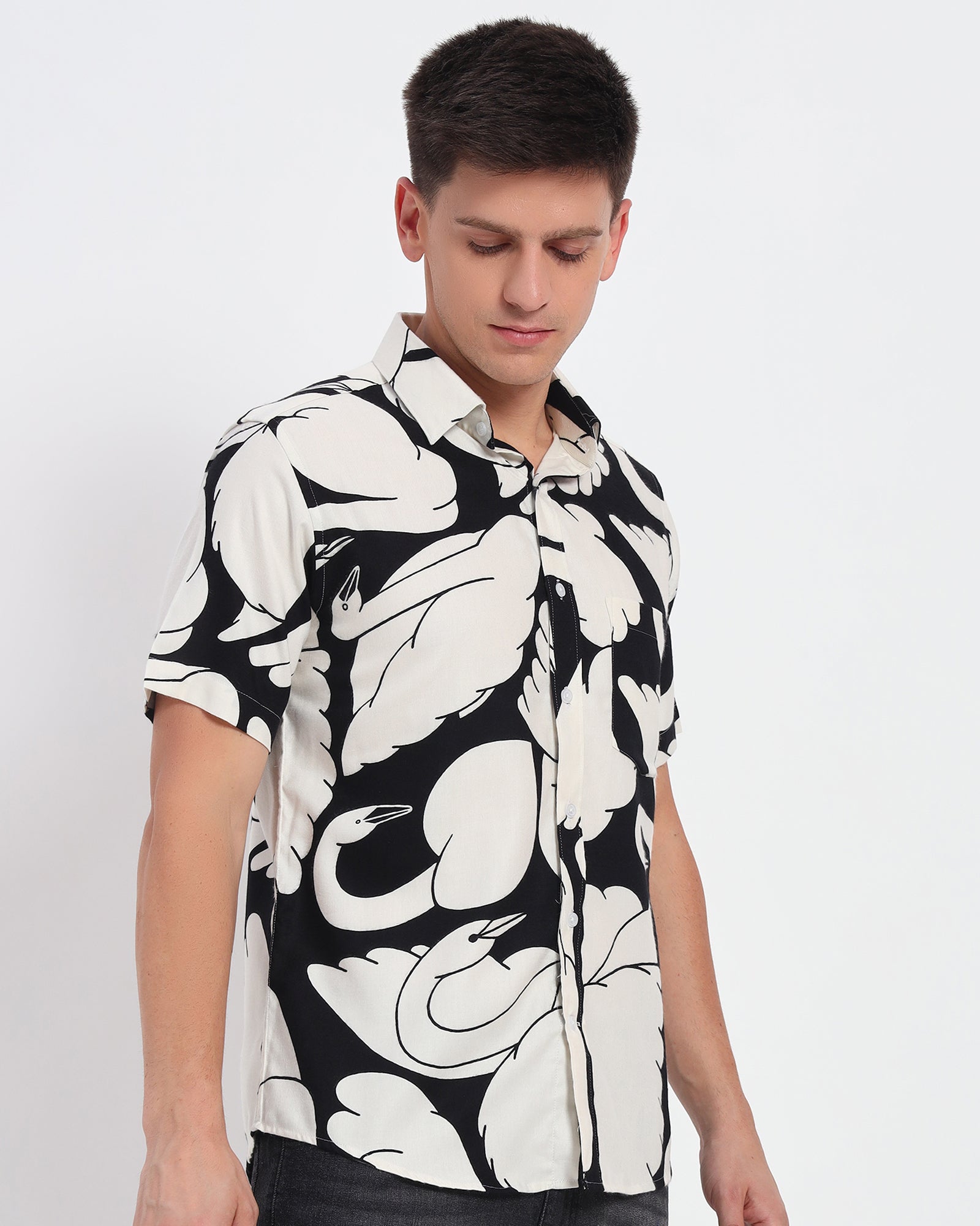 Swan Lake Printed Shirt
