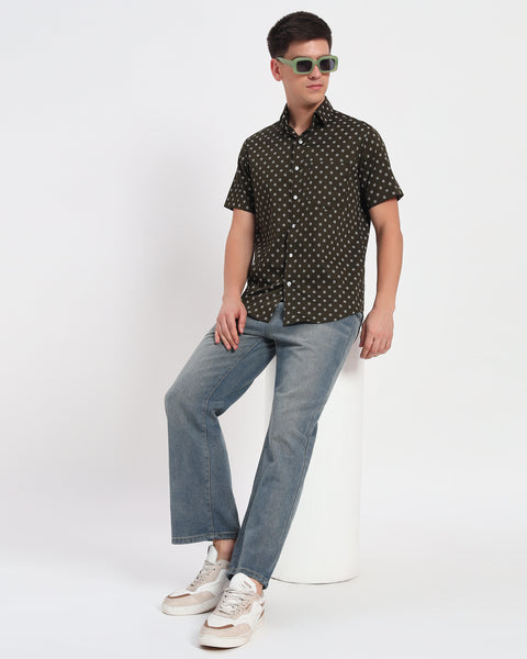 Flake Printed Shirt