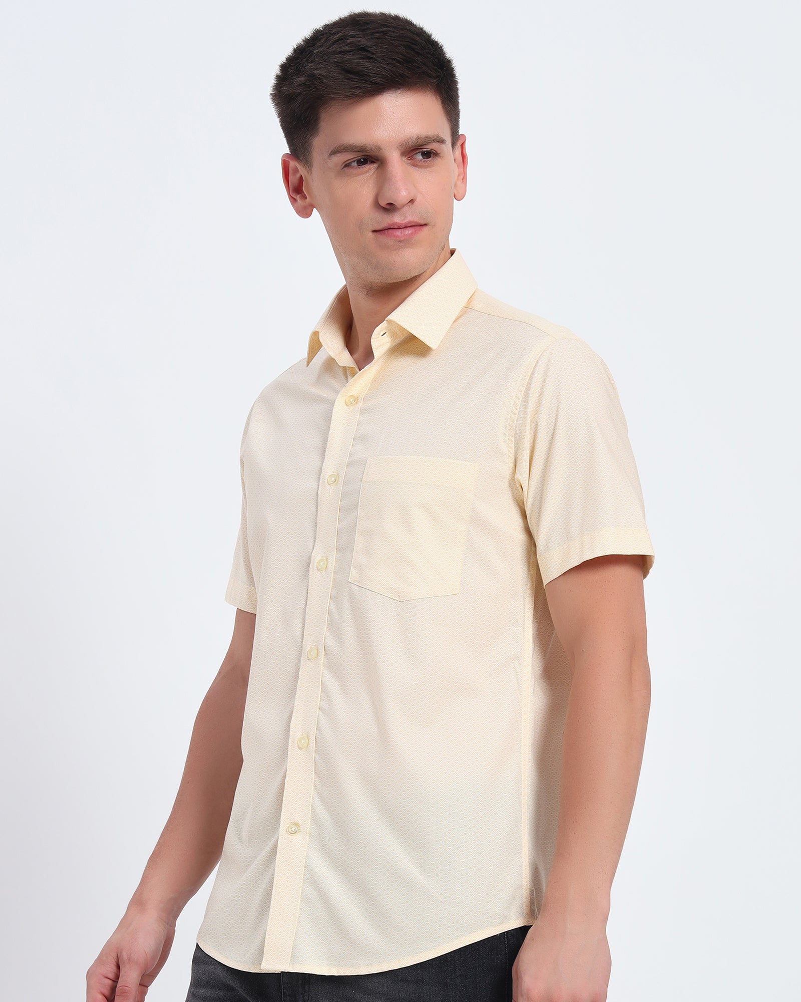 Lozenge Printed Shirt