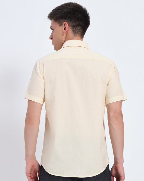 Lozenge Printed Shirt