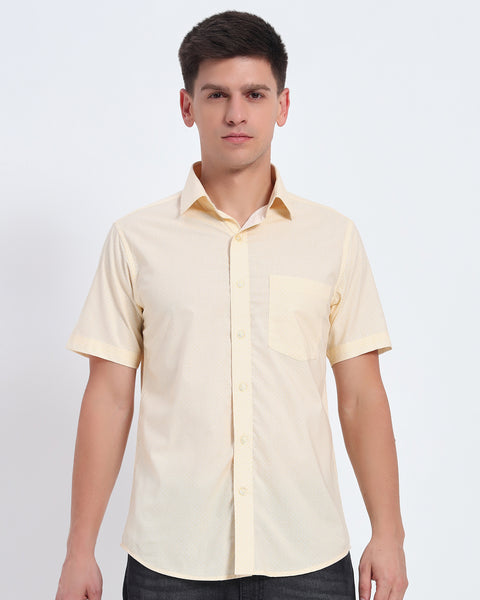 Lozenge Printed Shirt