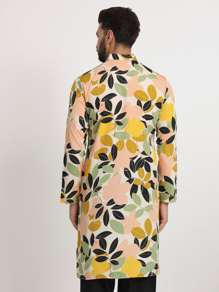 Phool Printed Kurta