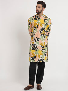 Phool Printed Kurta