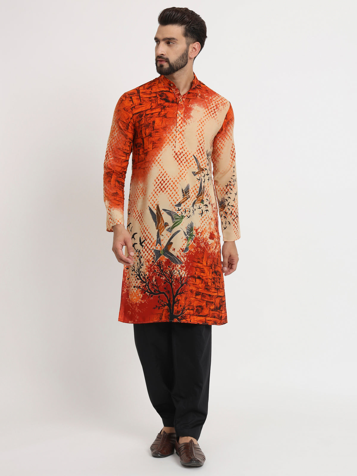 Chidiya Printed Kurta