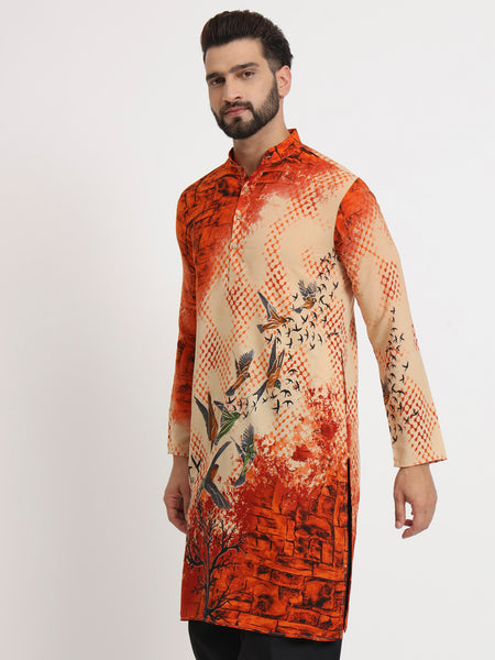 Chidiya Printed Kurta