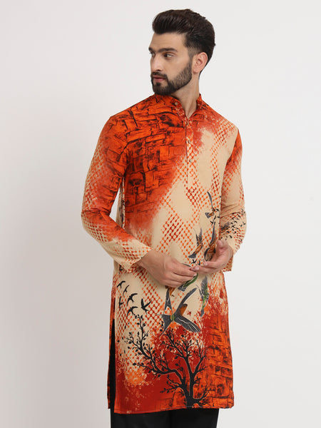 Chidiya Printed Kurta