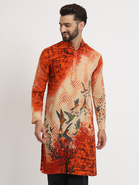 Chidiya Printed Kurta