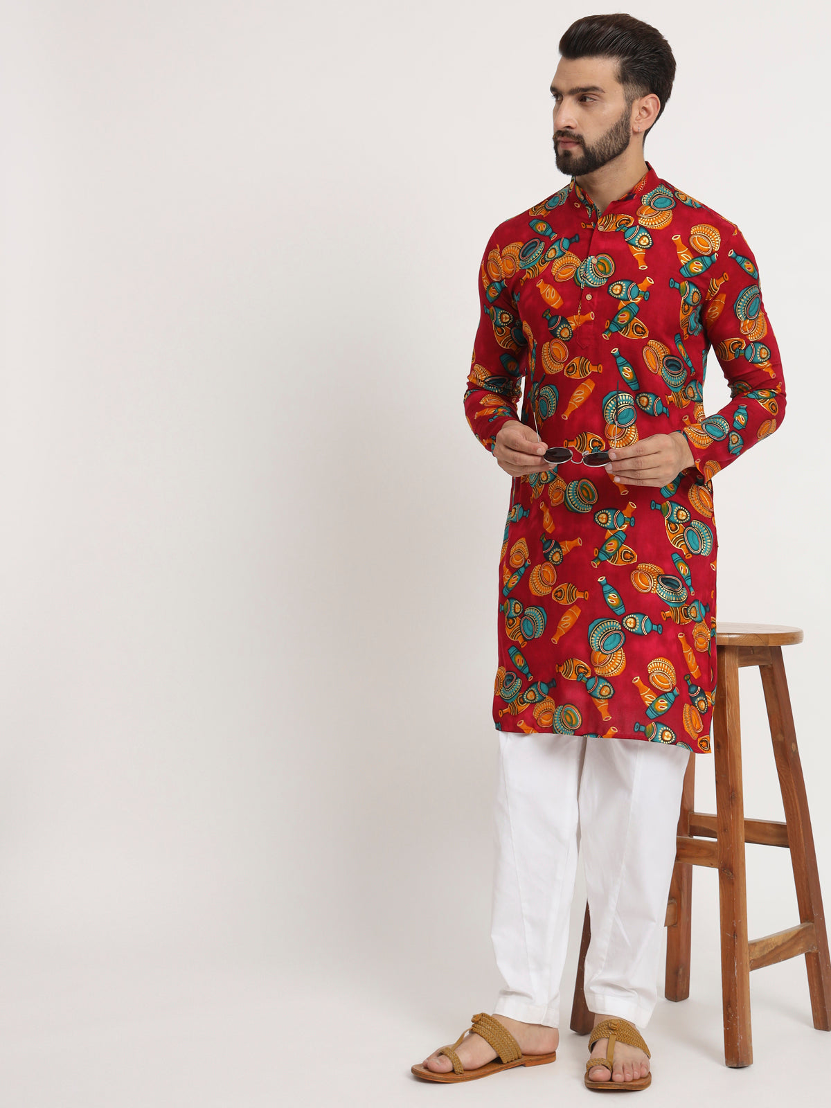 Garba Printed Kurta