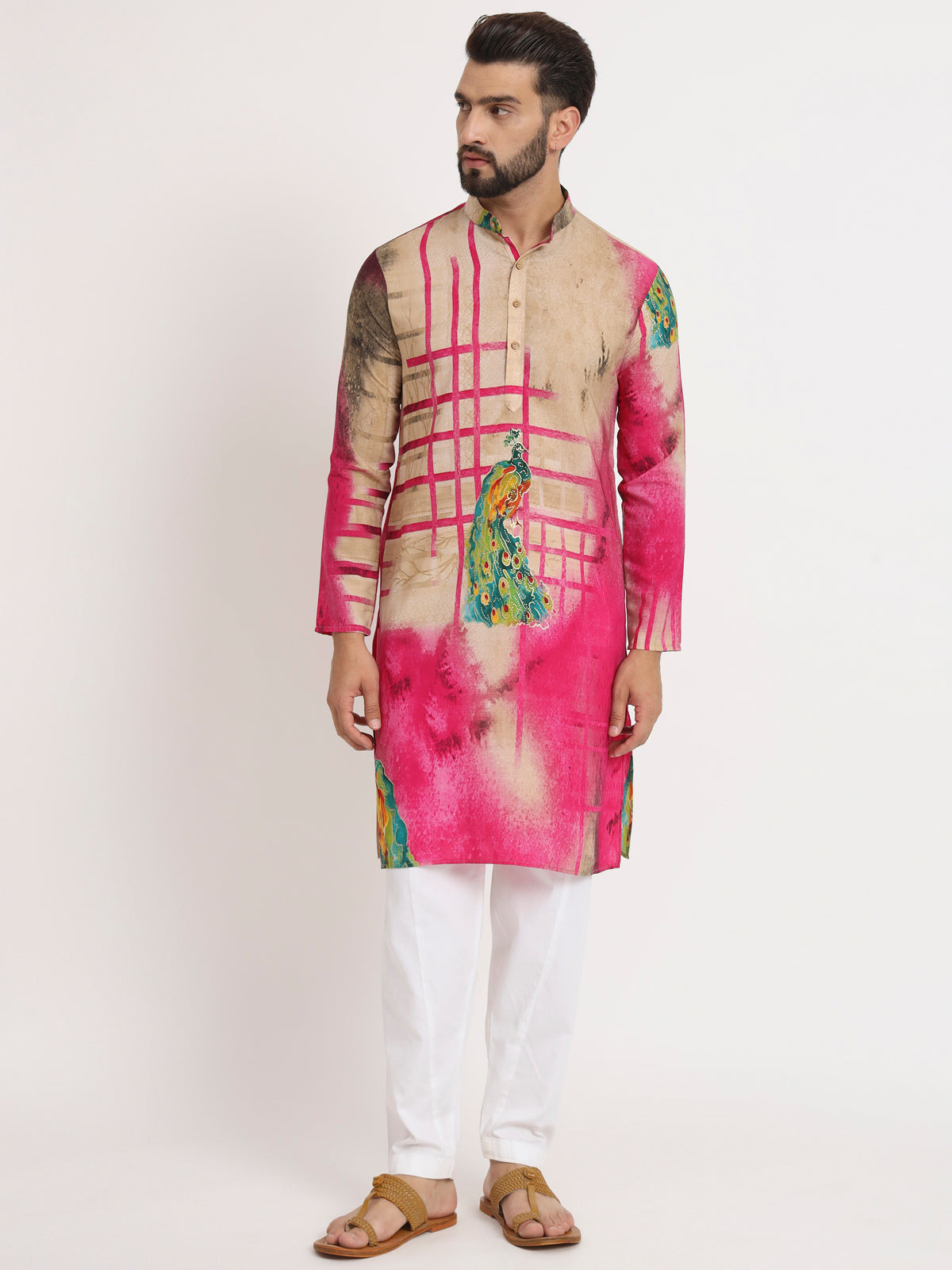 Mor Printed Kurta