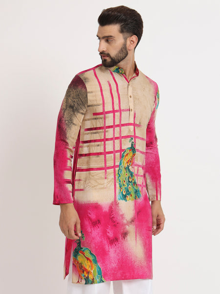 Mor Printed Kurta