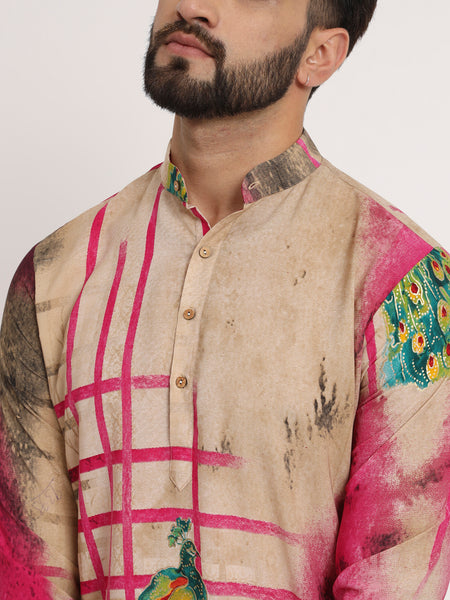 Mor Printed Kurta