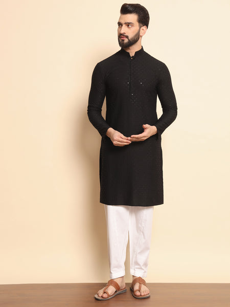 Shyaam Embroidered Sequence Kurta
