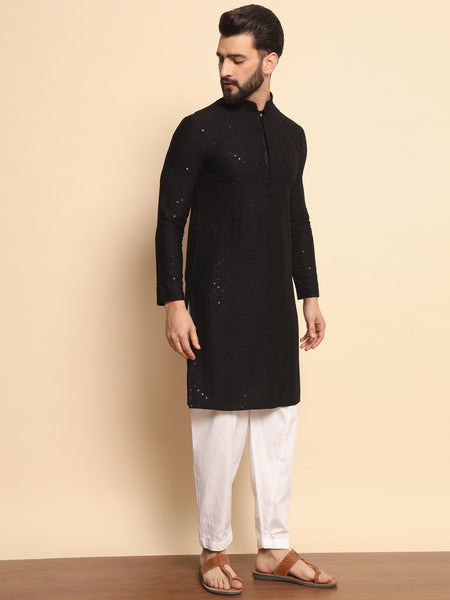 Shyaam Embroidered Sequence Kurta