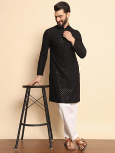 Shyaam Embroidered Sequence Kurta