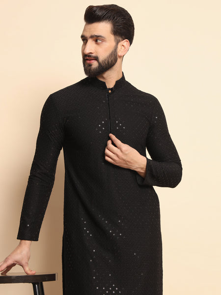 Shyaam Embroidered Sequence Kurta