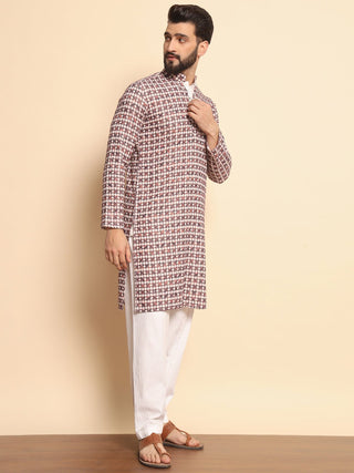 Garud Embroidered Kurta - Prime Porter