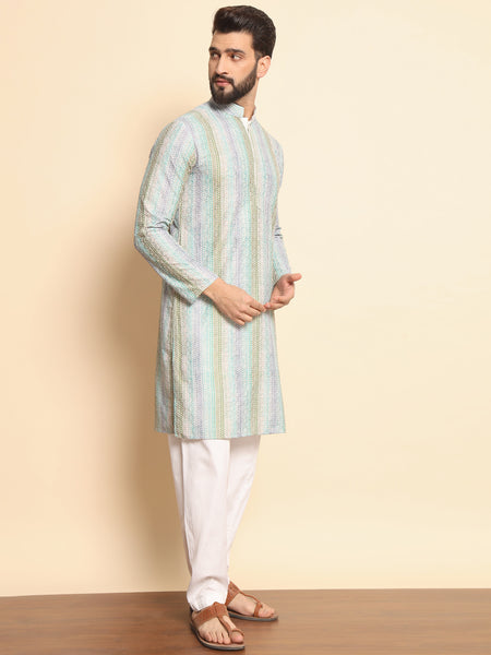Baagh Embroidered Kurta