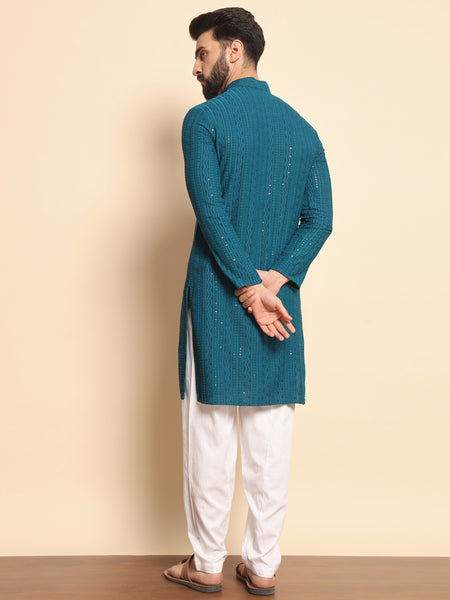 Umar Embroidered Kurta
