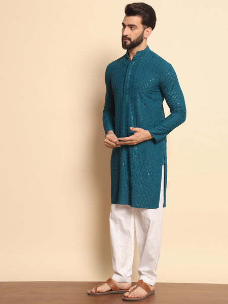 Umar Embroidered Kurta
