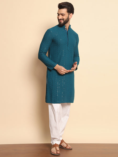 Umar Embroidered Kurta