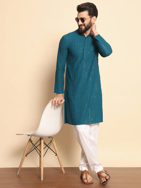 Umar Embroidered Kurta