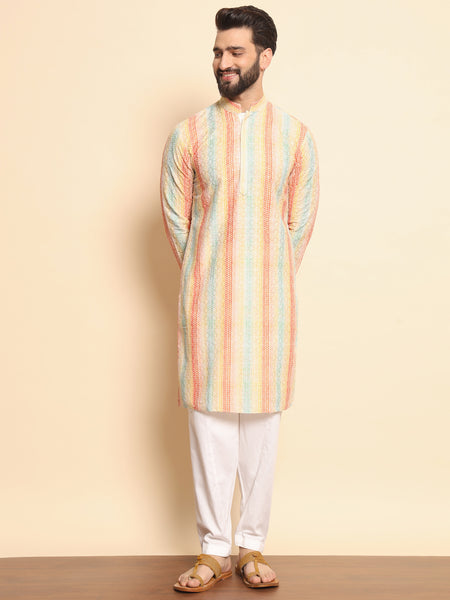 Prakash Embroidered Kurta