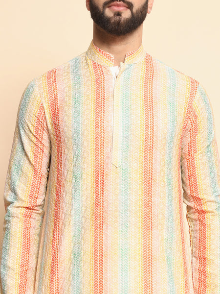 Prakash Embroidered Kurta