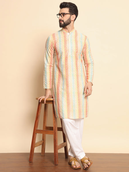 Prakash Embroidered Kurta