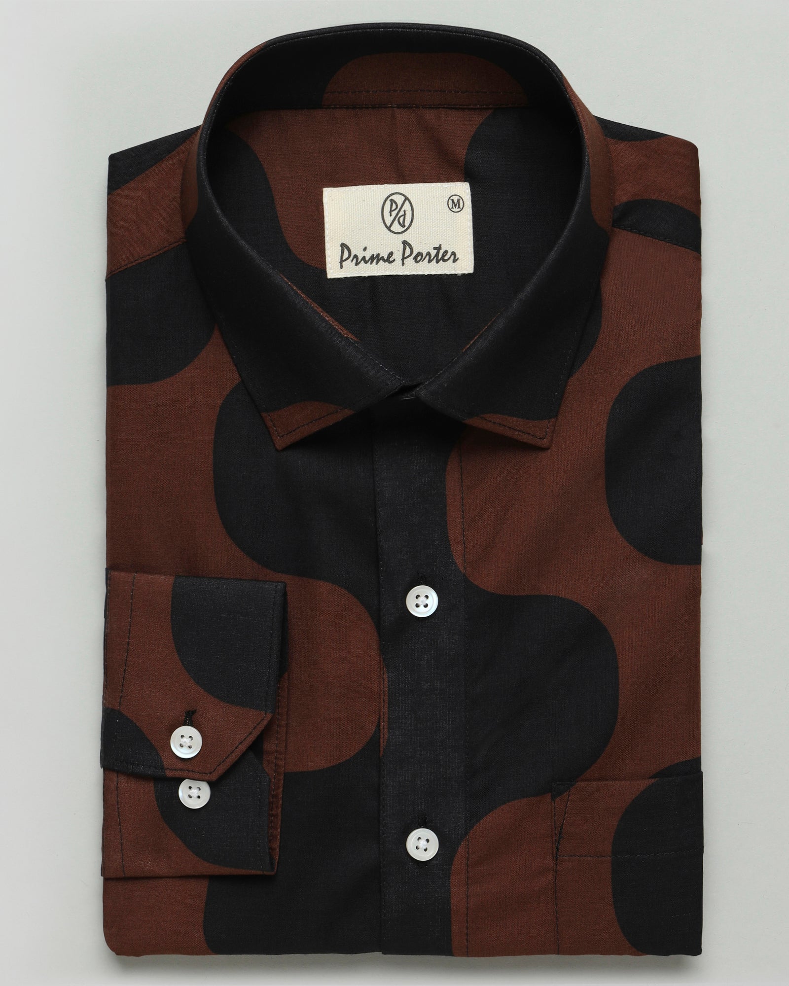 Chocolate Printed Shirt