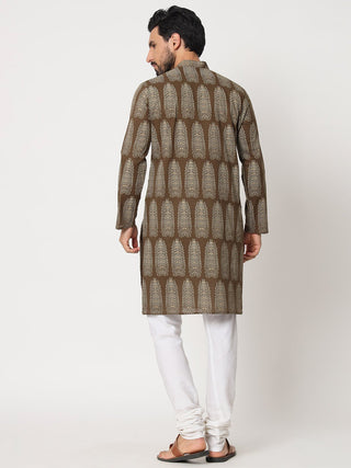 Patta Printed Kurta - Prime Porter