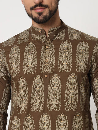 Patta Printed Kurta - Prime Porter