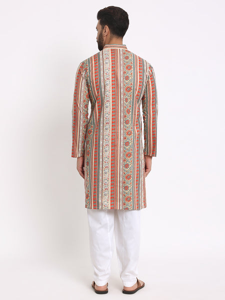 Resham Printed Kurta