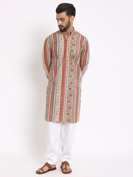 Resham Printed Kurta