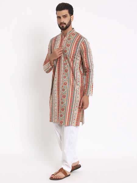 Resham Printed Kurta