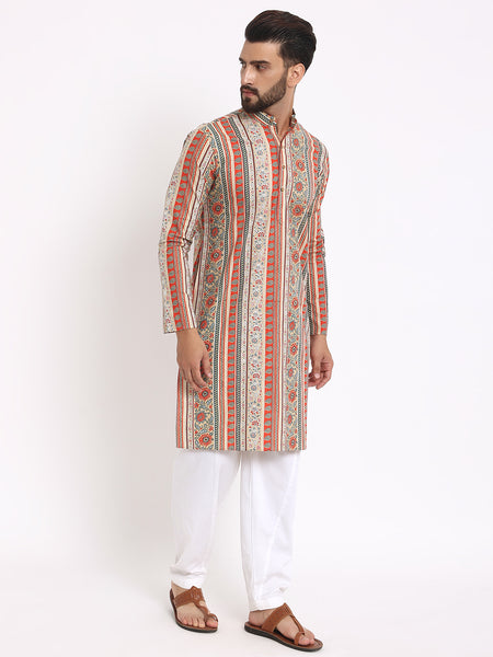 Resham Printed Kurta