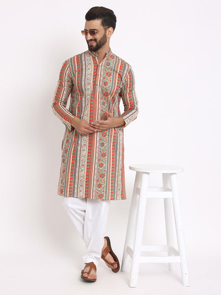 Resham Printed Kurta