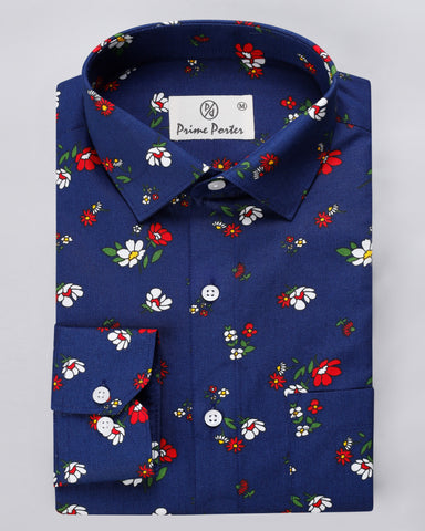 Flower Printed Shirt