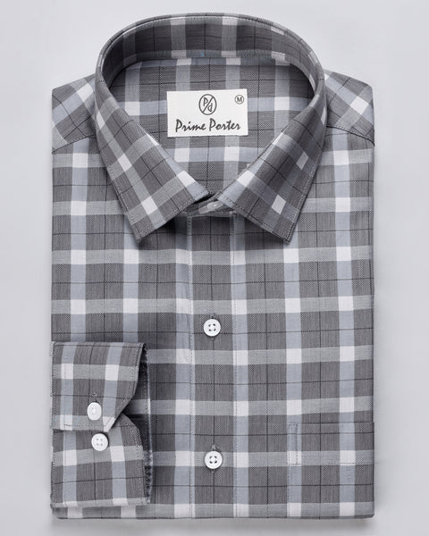 Graphite Checked Shirt