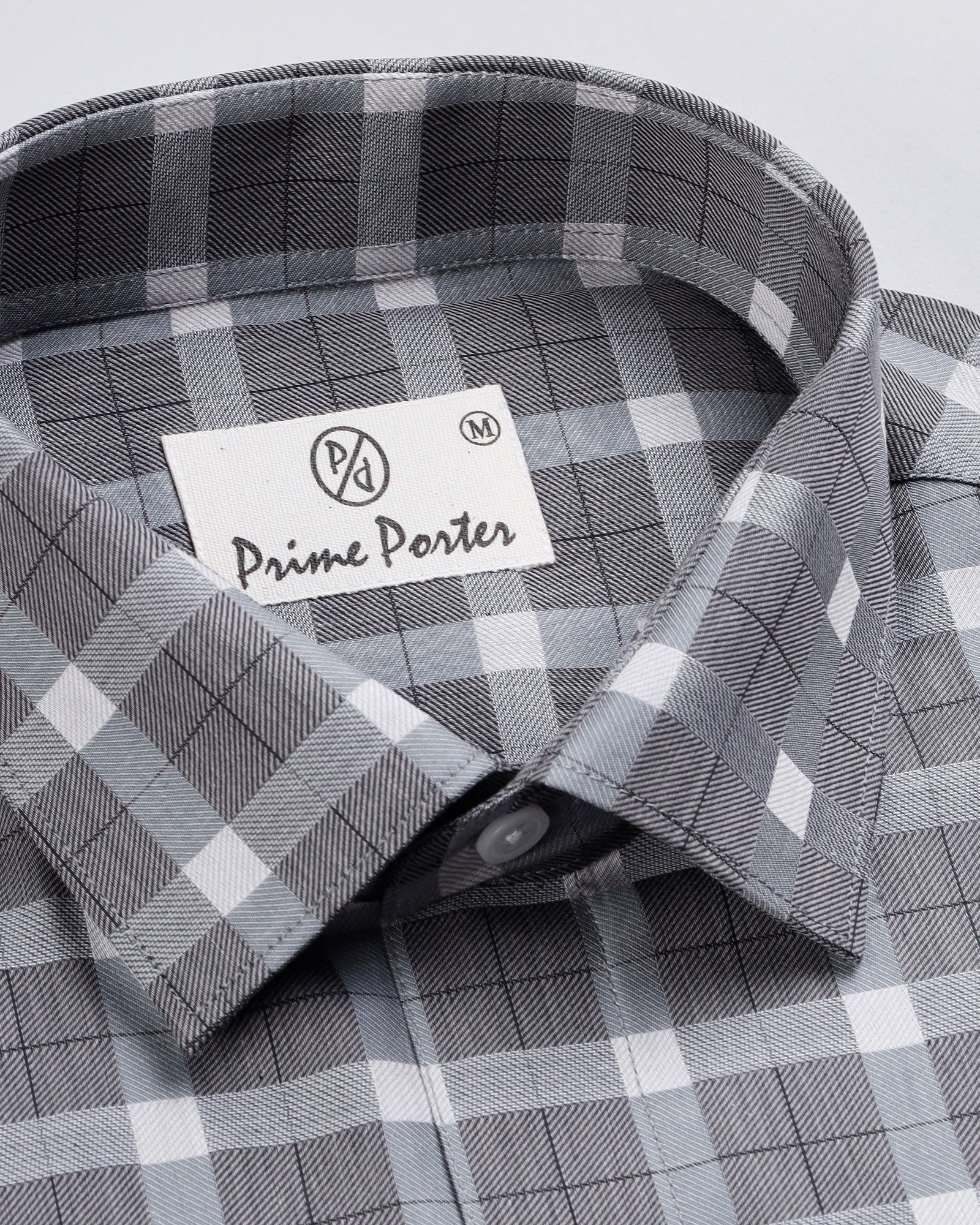 Graphite Checked Shirt