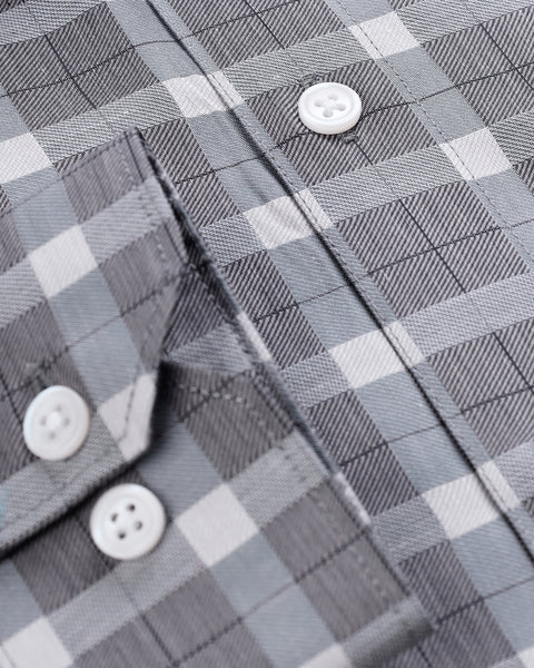Graphite Checked Shirt