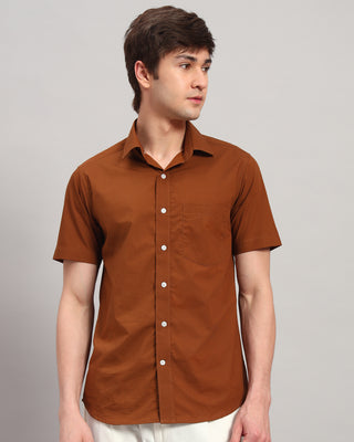 Chestnut Printed Shirt