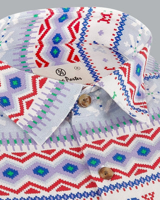 Merry Joy Christmas Printed Shirt - Prime Porter