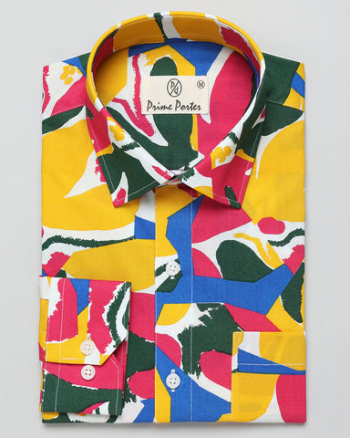 Mosaic Printed Shirt