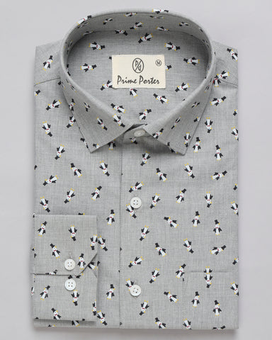 Mr Penguin Printed Shirt