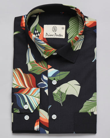 Estetico Printed Shirt