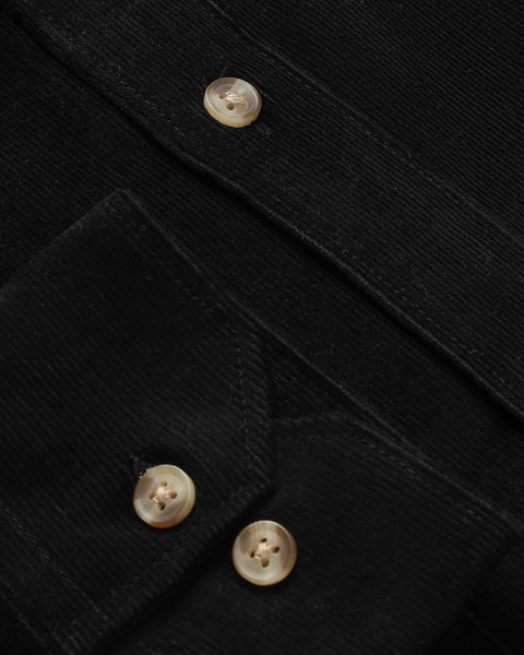 Black Corduroy Shirt