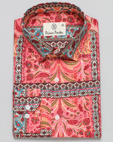 Bianco Printed Shirt