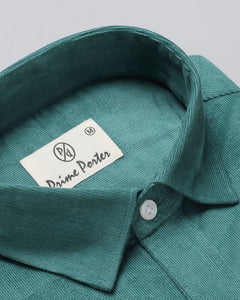 Sea Green Corduroy Shirt