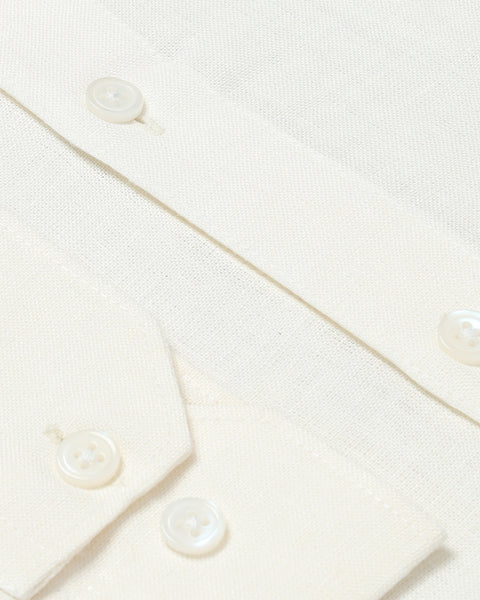 Cream Linen Shirt