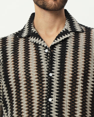 Zig Zag Crochet Shirt